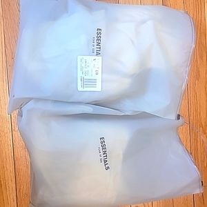 BNWT Essentials Fear Of God womans pants velour